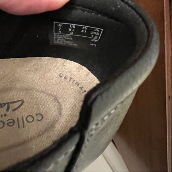 Clarks Collection Women’s Cheyn Madi Black Leather Slip-On Like new condition - Picture 9 of 14